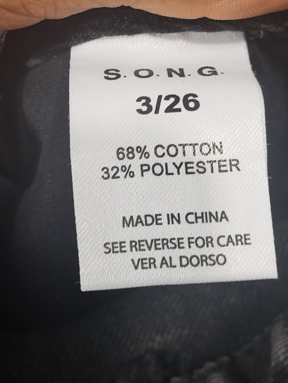 S.O.N.G. Acid Wash Grey High Rise Barrel Balloon Baggy Jeans Size 3/26 - Picture 9 of 11